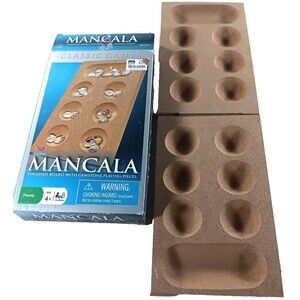 Mancala Game by Cardinal Finished Board Only No Playing Pieces!